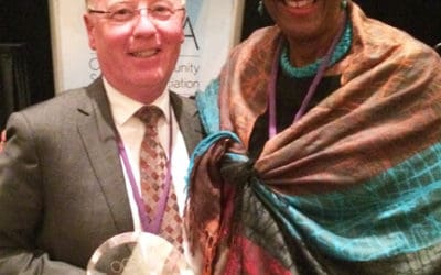 Brian Dunne receives OCSA Commitment to Leadership award